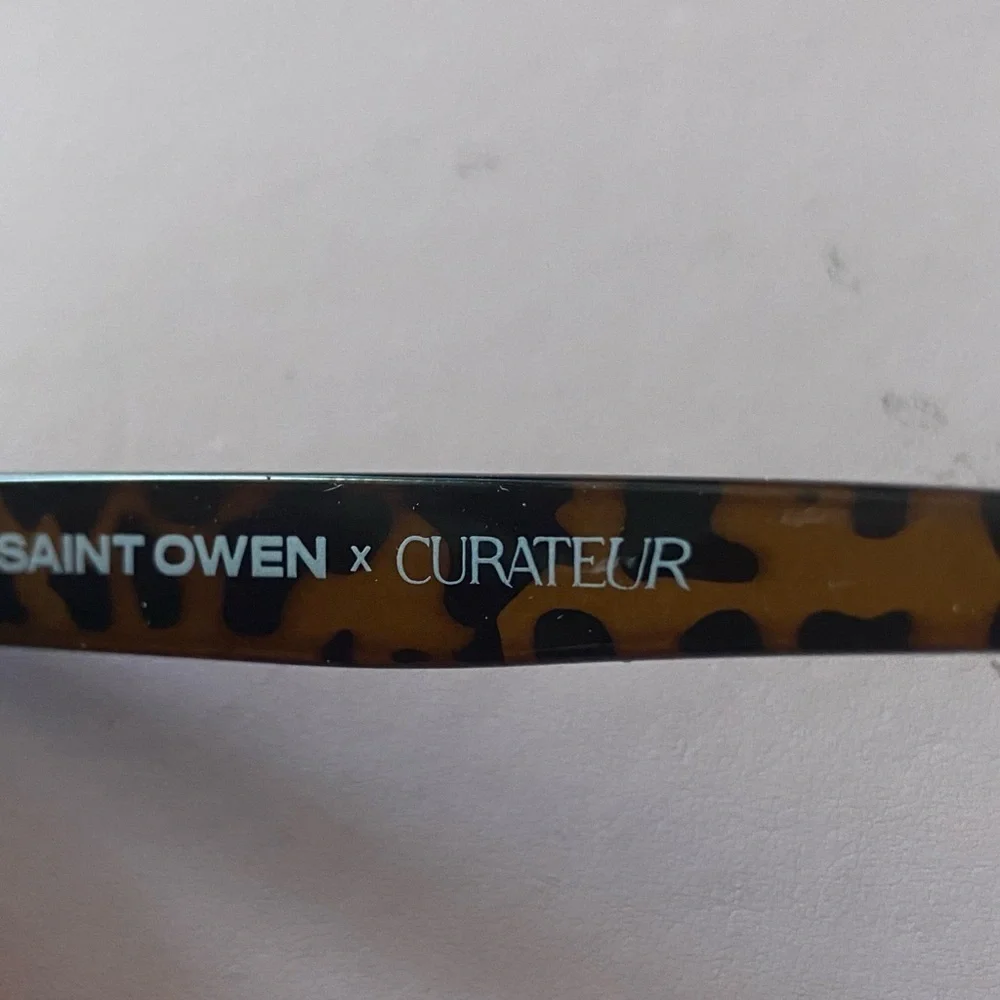 NWT-SAINT OWEN CURATEUR-TORTOISE SHELL SUNGLASSES